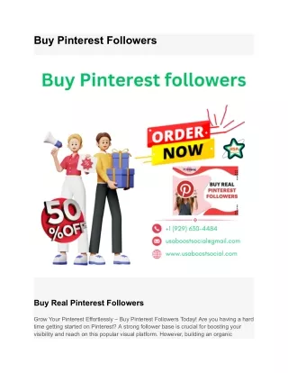 Buy Pinterest Followers