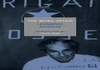 $PDF$/READ/DOWNLOAD️❤️ The Moro Affair (New York Review Books Classics)