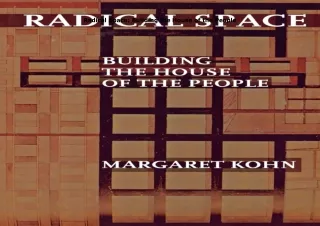 [PDF]❤️DOWNLOAD⚡️ Radical Space: Building the House of the People