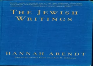 ✔ Download Book ▶️ [PDF]  The Jewish Writings