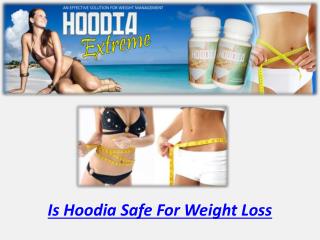 Is Hoodia Safe For Weight Loss