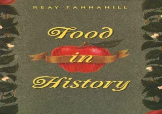 DOWNLOAD/PDF  Food in History