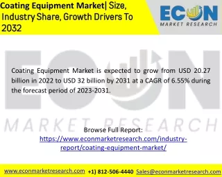 Coating Equipment Market