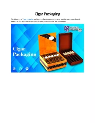 Cigar Packaging