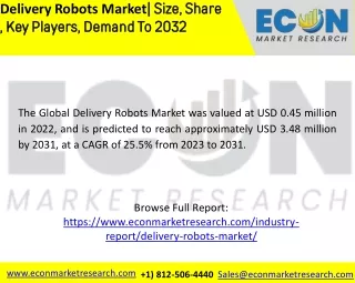 Delivery Robots Market