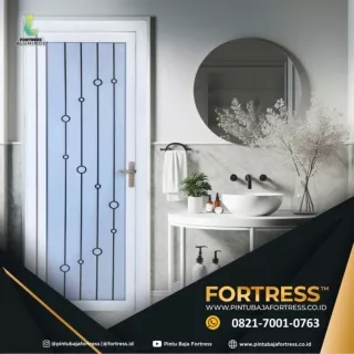 UNGGUL!!! WA 0821 7001 0763 (FORTRESS) Harga Pintu Aluminum Putih di Ternate