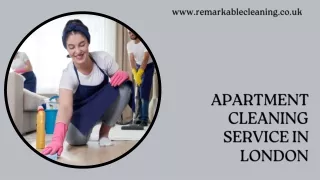 Apartment Cleaning Service in London