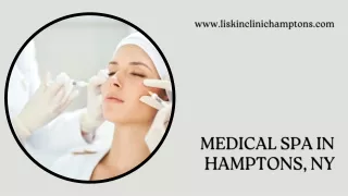 Medical Spa in Hamptons, NY