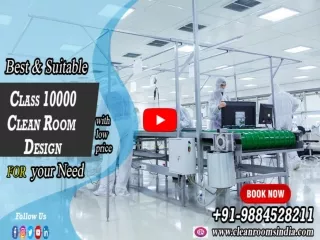 Class 10000 Clean Room Manufacturers Bangalore