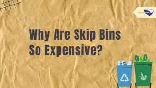 Why Are Skip Bins So Expensive?