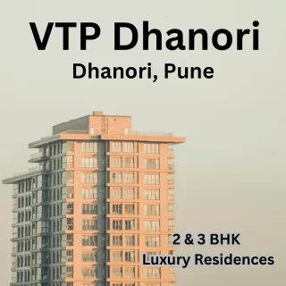 VTP Dhanori Pune  Brochure