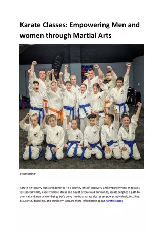 martial arts peterborough