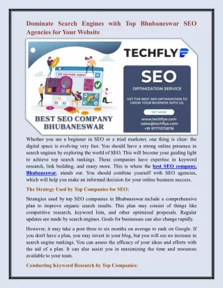 best SEO company, Bhubaneswar