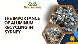 The Importance of Aluminum Recycling in Sydney