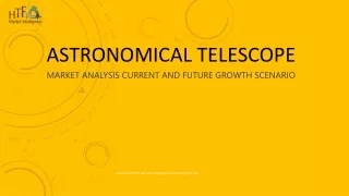 Astronomical Telescope Market