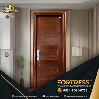 INOVATIF!!! WA 0821 7001 0763 (FORTRESS) Pintu Besi Minimalis 1 Pintu di Makassar