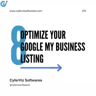 Optimize Your Google My Business Listing!