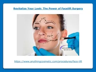 Revitalize Your Look - The Power of Facelift Surgery