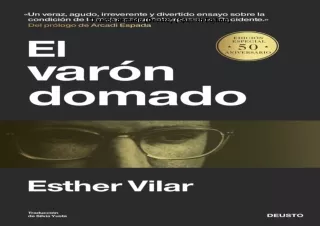 $PDF$/READ/DOWNLOAD️❤️ El varón domado (Deusto) (Spanish Edition)