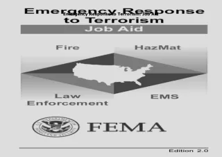 $PDF$/READ/DOWNLOAD️❤️ Emergency Response to Terrorism: Job Aid