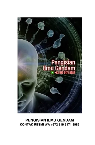 pengisian ilmu gendam WA +62 819.3171.8989