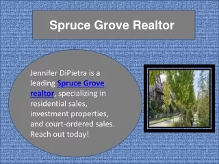 Spruce Grove Realtor