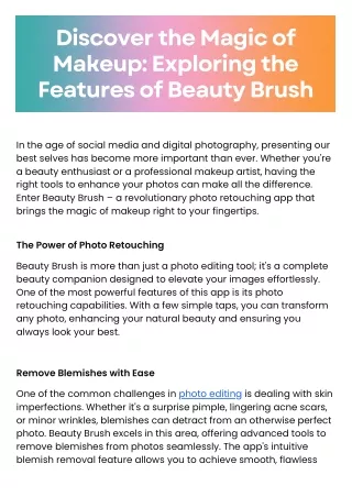 Beauty Brush May PDF 2