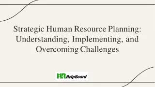 human resource planning