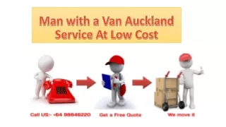 Man with a Van Auckland Service At Low Cost