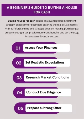 A Beginner's Guide To Buying A House For Cash