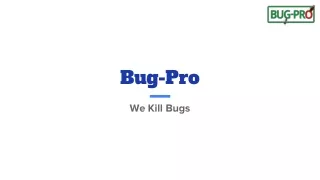 Bug-Pro Premier Pest Control and Fumigation Services in Lagos, Nigeria