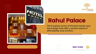 Best Hotel Near Karol Bagh Metro Station