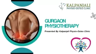 Physiotherapy Clinic in Gurgaon