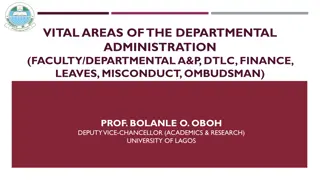 Comprehensive Overview of Departmental Administration at University of Lagos