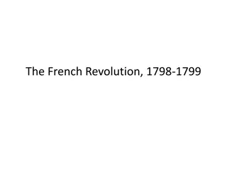 The French Revolution: Feudalism to Rise of Napoleon 1798-1799