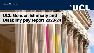 UCL Gender, Ethnicity, and Disability Pay Report 2023-24 Analysis