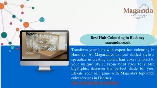 Best Hair Colouring in Hackney maganda.co.uk