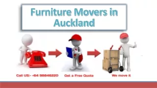 Furniture Movers in Auckland