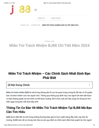 Miễn Trừ Trách Nhiệm – Các Chính Sách Nhất Định Bạn Phải Biết