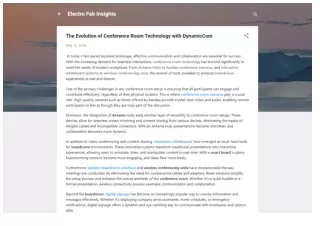 The Evolution of Conference Room Technology with DynamicCom