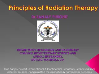 Principles and Applications of Radiation Therapy in Oncology