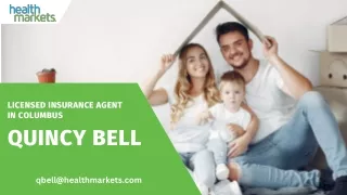 Licensed Medicare Insurance Agent | Quincy Bell | Health Markets