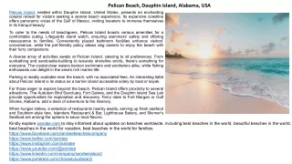 Explore Pelican Island: Camping, Fishing, and More in Dauphin Island, Alabama