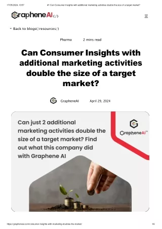 #1 Can Consumer Insights with additional marketing activities double the size of a target market_ (1)