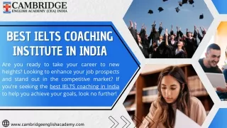 Best IELTS Coaching Institute in India - CEA INDIA