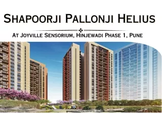 Shapoorji Helius Hinjewadi Pune | Spend Your Family Time Together