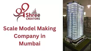 Scale Model Making Company in Mumbai - Shree Creators