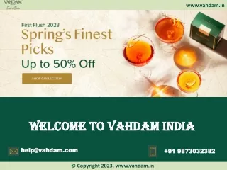 Assam Tea Online Sale-Vahdam @India