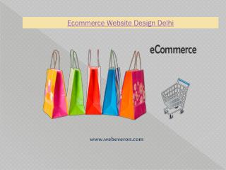 Ecommerce Web Designing
