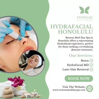 Hydrafacial Honolulu